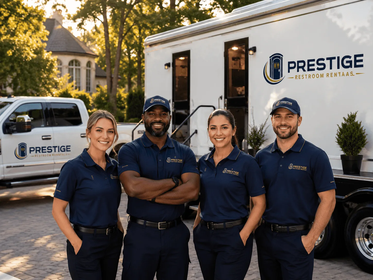 Trusted Luxury Portable Restrooms company in Manly, IA